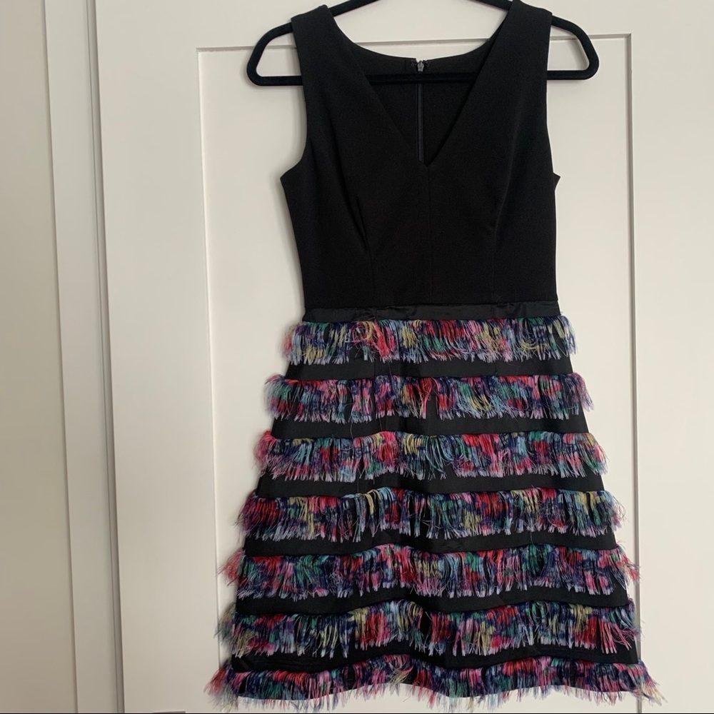 Colourful Ruffled Dress